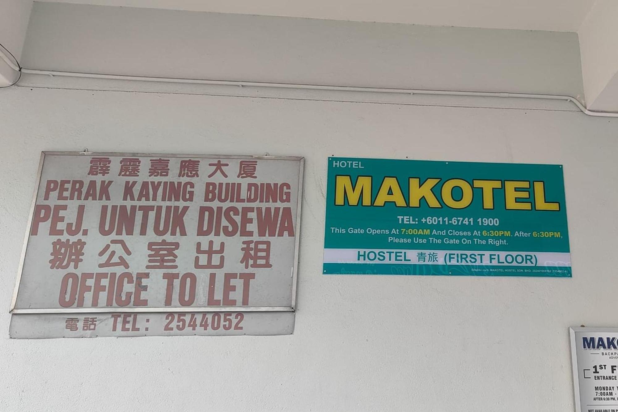 Makotel Hostel Ipoh Kültér fotó